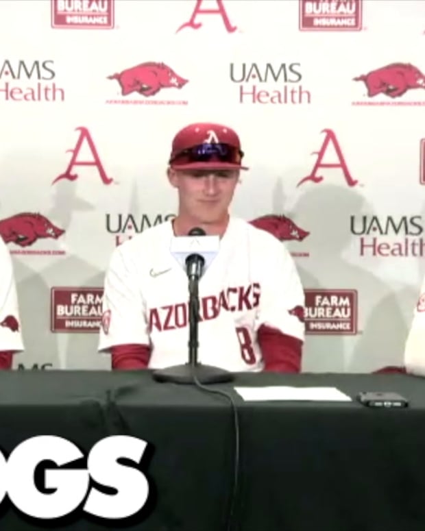 042723-Hagen Smith-Jace Bohrofen-Hunter Grimes-Texas A&M Postgame-ah